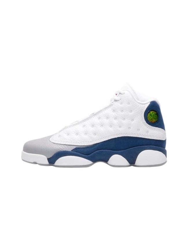 [plus-size shoes] Air @j13 Retro  French Blue  Men's French Blue Mid-Top Vintage Basketball Shoes 29323967