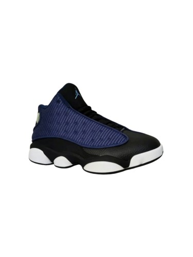 [plus-size shoes] Air @j13 Brave Blue 3M Retro Navy Blue Mesh Upper Shock Absorbing Basketball Shoes 29323931