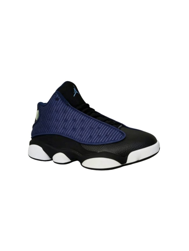 [plus-size shoes] Air @j13 Brave Blue 3M Retro Navy Blue Mesh Upper Shock Absorbing Basketball Shoes 29323931