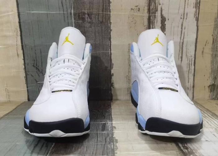 [plus-size shoes] Air @j13 Retro OG Classic White UNC Blue Black Shock Absorbing Basketball Shoes 29323933
