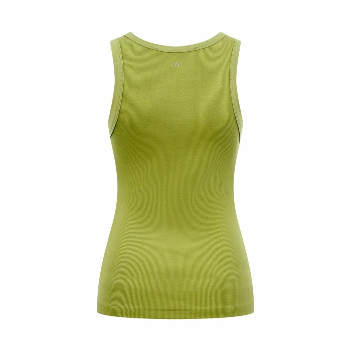 1:1 quality version Chest Heart A Letter Embroidery Fitted Waist Sleeveless Base Camisole Tank Top 3 colors 29330323
