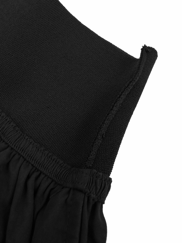 1:1 quality versionPony Rider Embroidery Even Gathered Flare Anti Exposure Lining Short A Line Puffy Mini Skirt 2 colors 29329399
