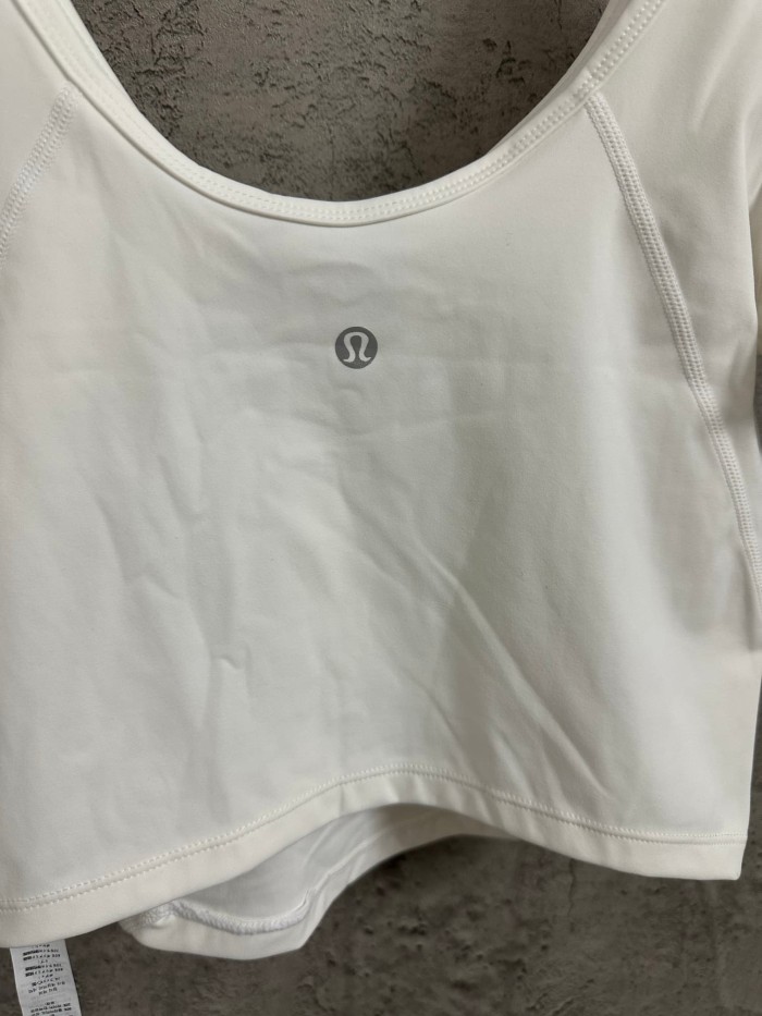 1:1 quality version Wide U Open Back V Neck Fitted Shoulder T-Shirt 2 colors 29330399