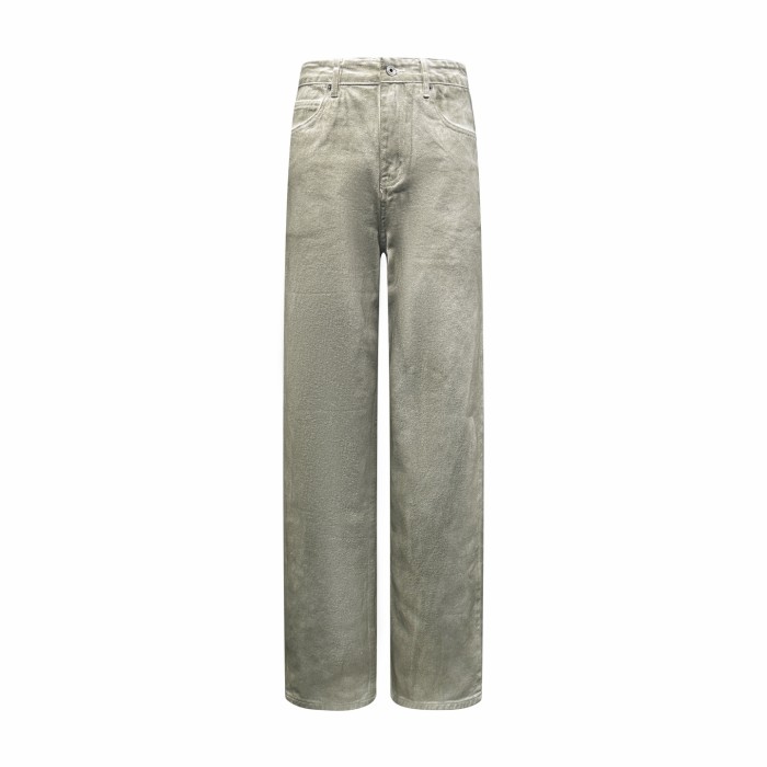 1:1 quality version High Waist Classic Five Pocket Drape Extra Long Floor Straight Wide Leg Casual Denim Jeans 29330293