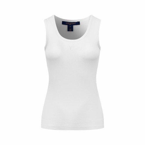 1:1 quality version Embossed Embroidery Logo Slim Waist Inner Outer Wear Basic Tank Top 3 colors 29329425