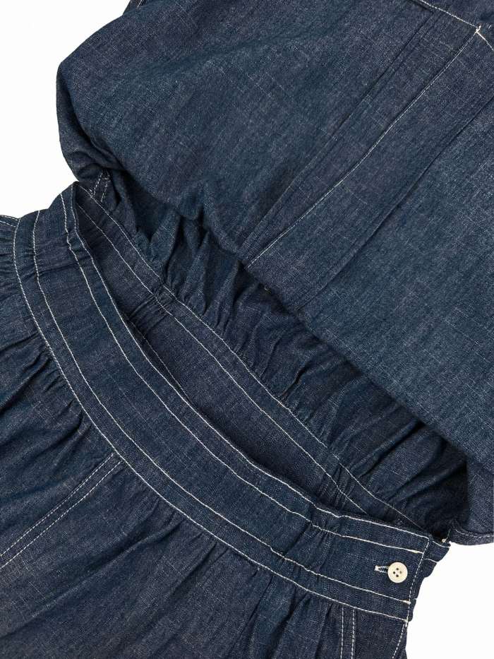 1:1 quality version Triangle Metal Badge Short Sleeve Shirt Elastic Waist Gathered Wide Leg Bermuda Shorts Two Piece Casual Set 29330316