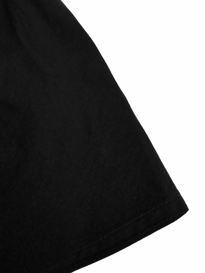 1:1 quality versionPony Rider Embroidery Even Gathered Flare Anti Exposure Lining Short A Line Puffy Mini Skirt 2 colors 29329399