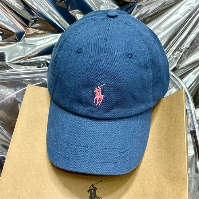 Unisex Adjustable Back Strap Soft Top Pony Embroidery Baseball Cap For Golf Running 20 colors 29331625