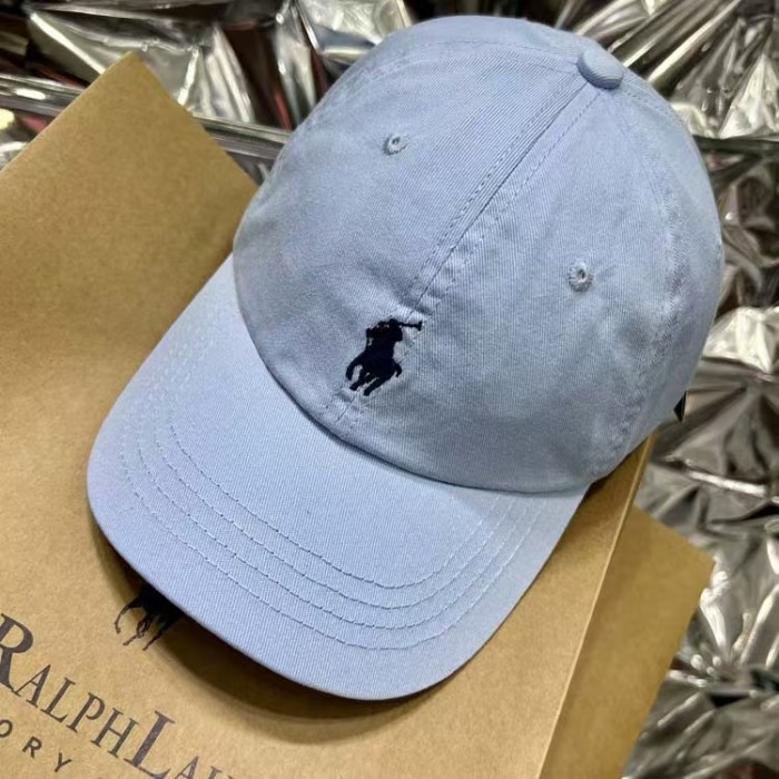 Unisex Adjustable Back Strap Soft Top Pony Embroidery Baseball Cap For Golf Running 20 colors 29331625
