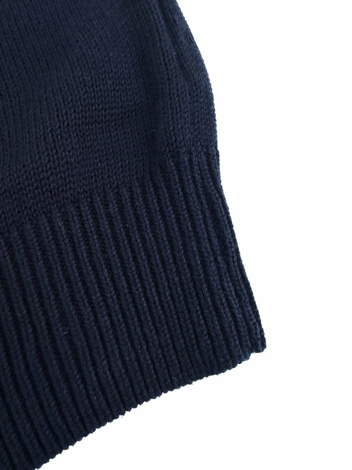 1:1 quality version Chest Milano Ribbon Anchor Badge Embroidery Vintage Half Sleeve Knit T-shirt 2 colors 29334536