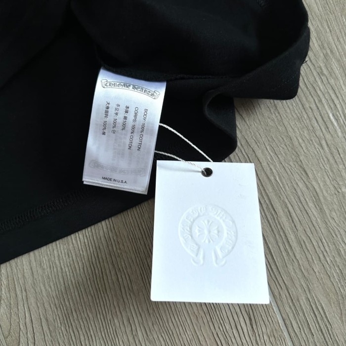 1:1 quality version Side Scroll Sanskrit Back Horseshoe Print Tee 2 colors 29334506