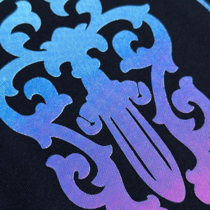 1:1 quality version Sword Dream Gradient Horseshoe Print Tee 2 colors 29334505