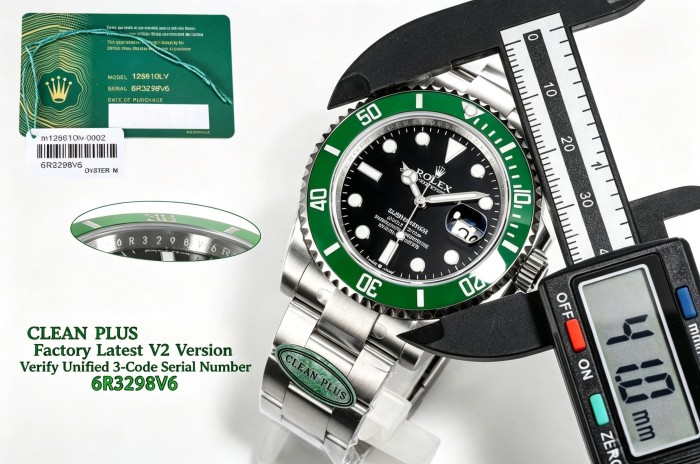 1:1 quality version Submariner Date Starbucks Black Dial Mechanical Movement Watch【Dial diameter：41mm 】2 colors 29331682