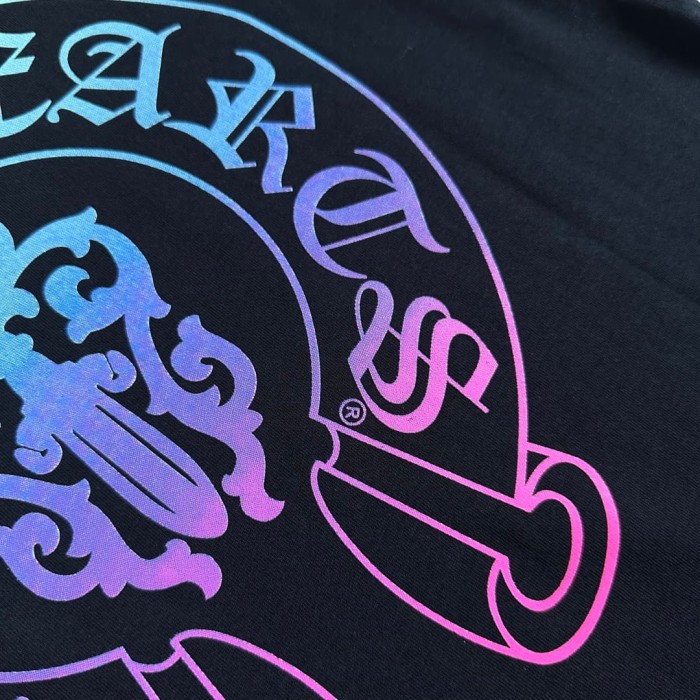 1:1 quality version Sword Dream Gradient Horseshoe Print Tee 2 colors 29334505