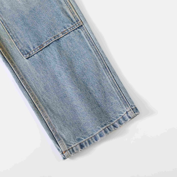 1:1 quality version Classic Blue Cowhide Washed Cargo Pants 29334601
