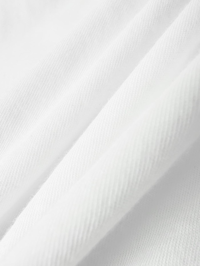 1:1 quality version V Neck Left Chest Contrast Pony Embroidery Slim American Casual Unisex T-shirt 4 colors 29334455