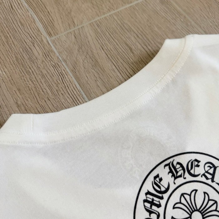 1:1 quality version Side Scroll Sanskrit Back Horseshoe Print Tee 2 colors 29334506