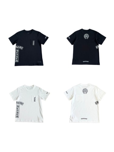 1:1 quality version Side Scroll Sanskrit Back Horseshoe Print Tee 2 colors 29334506