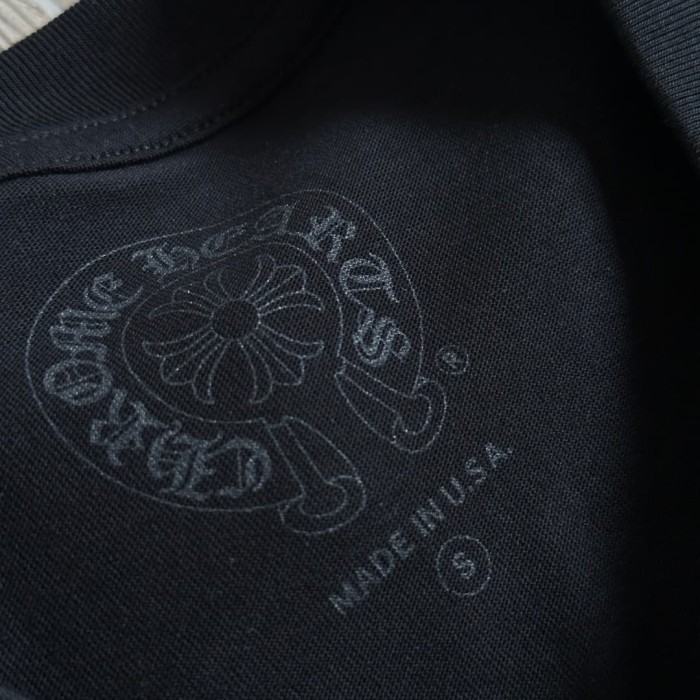 1:1 quality version Back Fluorescent Green Horseshoe STAFF Fluorescent Pink Cross Flower Print Long Sleeve Tee 29334509