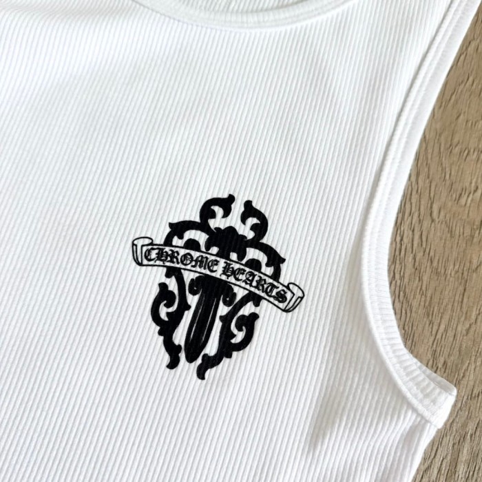 1:1 quality version Back Vertical Sword Vine Print Knit Tank Top 2 colors 29334585