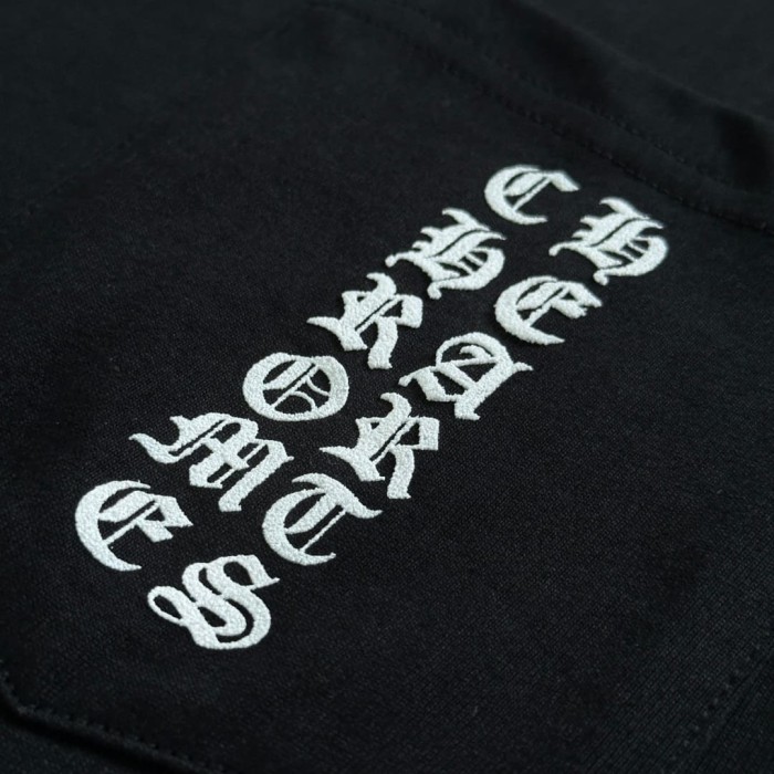 1:1 quality version Side Scroll Sanskrit Back Horseshoe Print Tee 2 colors 29334506