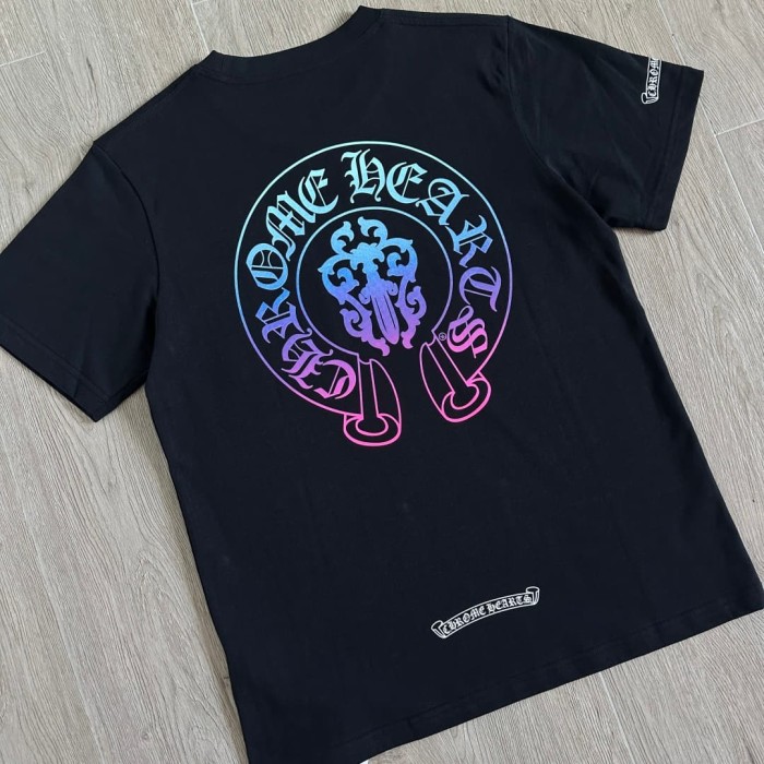 1:1 quality version Sword Dream Gradient Horseshoe Print Tee 2 colors 29334505