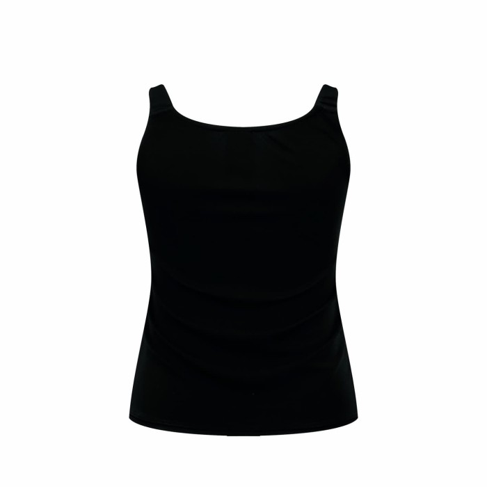 1:1 quality version Gold Slide Buckle Adjustable Thin Strap U Neck Slim Camisole Tank Top 2 colors 29334609