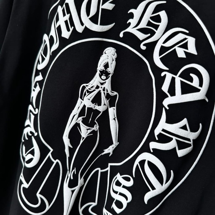 1:1 quality version Deadly Doll Back Bikini Girl Print Tee 29334507