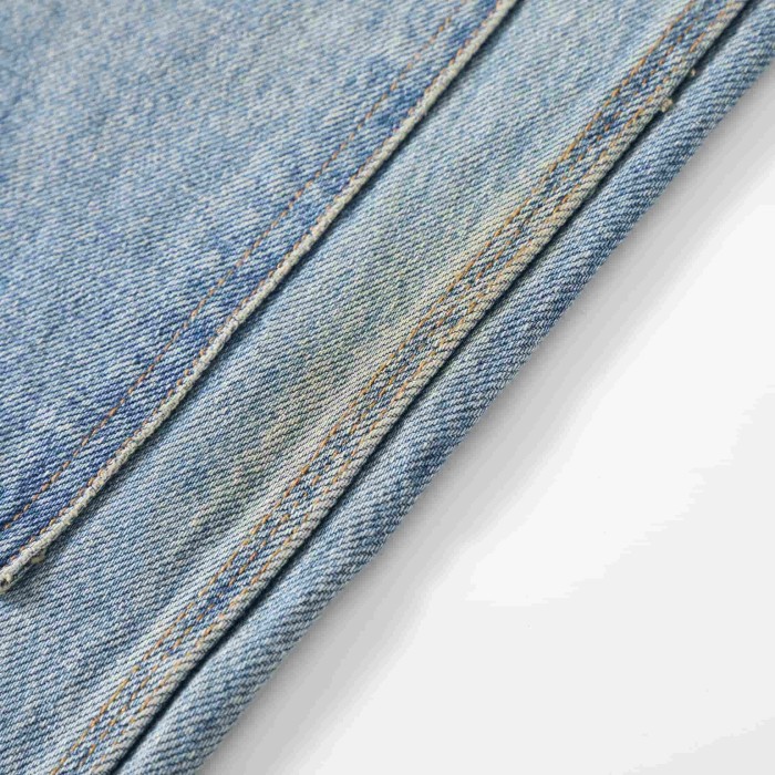 1:1 quality version Classic Blue Cowhide Washed Cargo Pants 29334601