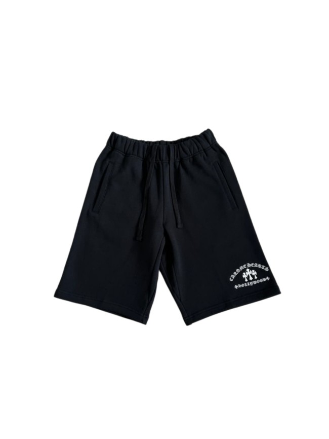 1:1 quality version Cross Sanskrit Letter Embroidery Shorts 29334550