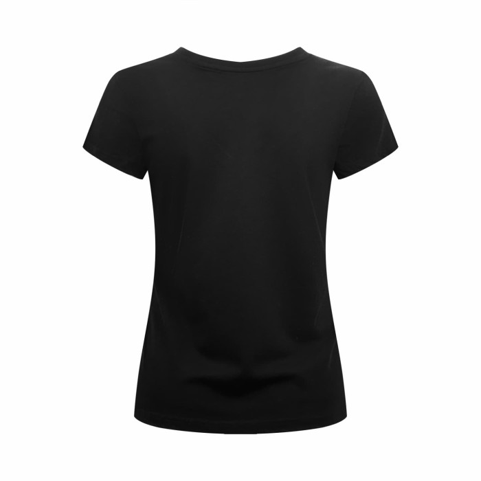 1:1 quality version V Neck Left Chest Contrast Pony Embroidery Slim American Casual Unisex T-shirt 4 colors 29334455