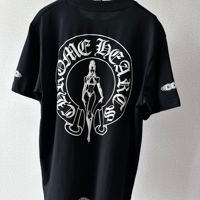 1:1 quality version Deadly Doll Back Bikini Girl Print Tee 29334507