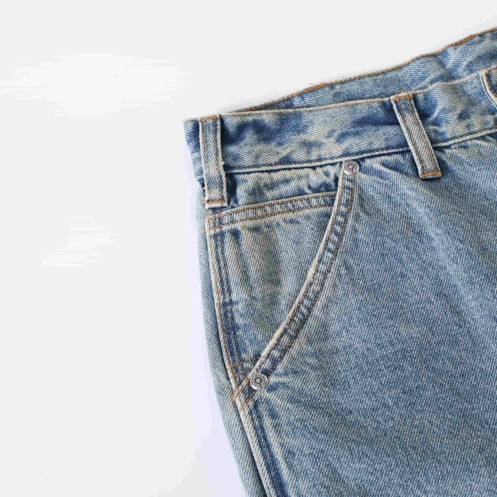 1:1 quality version Classic Blue Cowhide Washed Cargo Pants 29334601