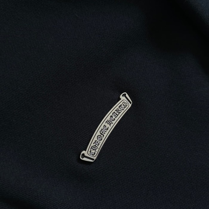 1:1 quality version Cross Sanskrit Letter Embroidery Half Zip Sweatshirt 29334548