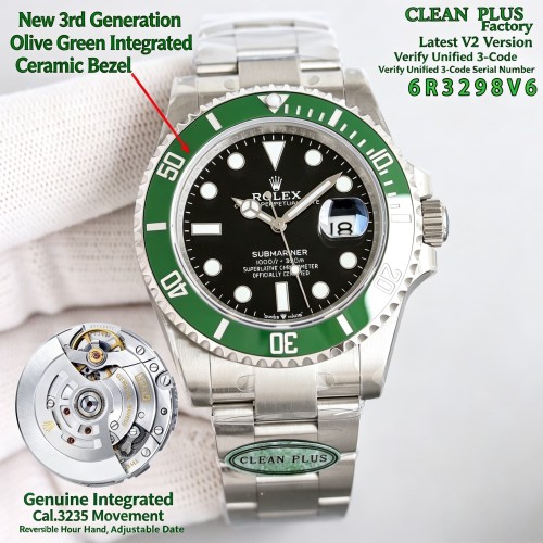 1:1 quality version Submariner Date Starbucks Black Dial Mechanical Movement Watch【Dial diameter：41mm 】2 colors 29331682