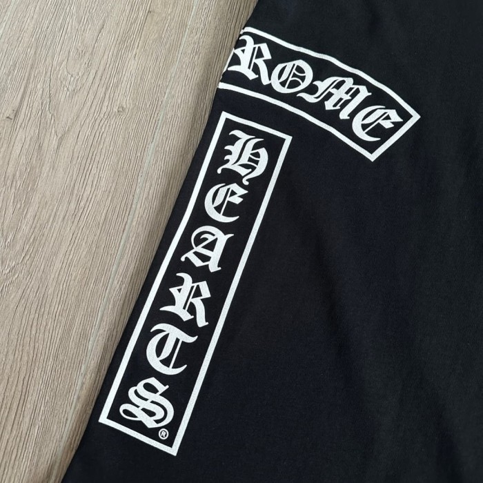 1:1 quality version Side Scroll Sanskrit Back Horseshoe Print Tee 2 colors 29334506