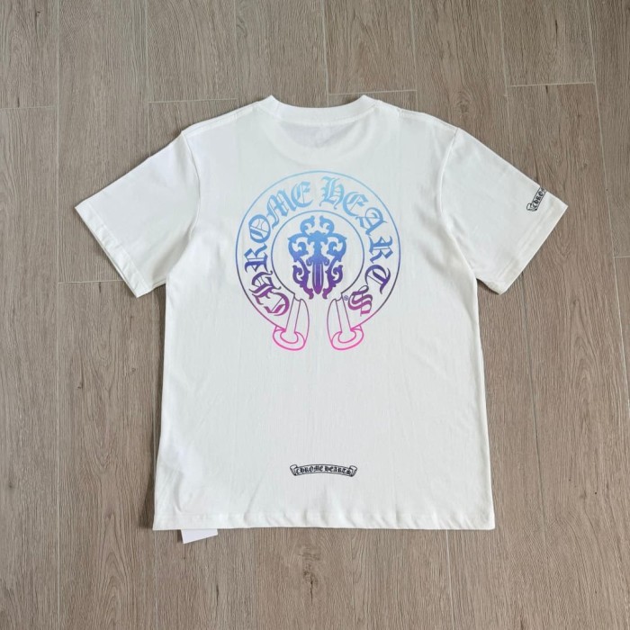 1:1 quality version Sword Dream Gradient Horseshoe Print Tee 2 colors 29334505