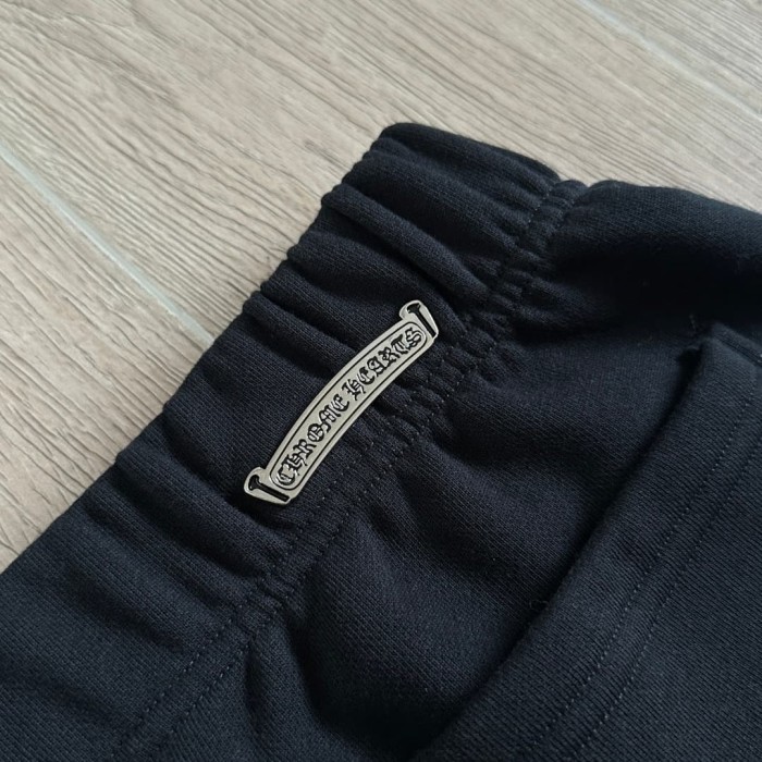 1:1 quality version Cross Sanskrit Letter Embroidery Sweatpants 29334549