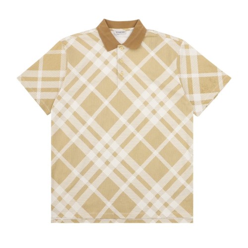 1:1 quality version Classic Plaid Collar Polo Shirt 2 colors 29337434