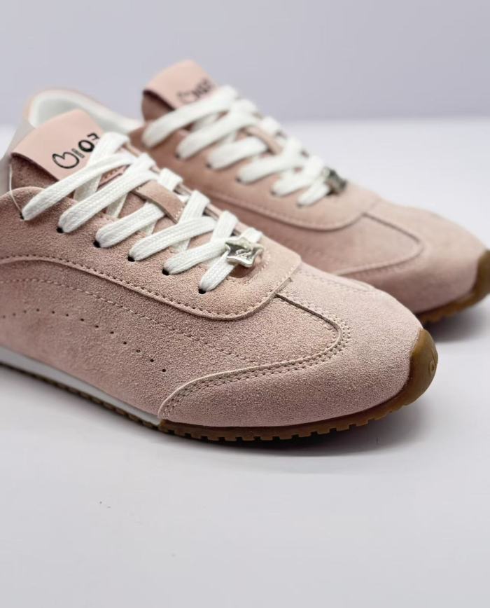 Yoga Sunset Series Suede Lightweight Non Slip Outdoor Casual Retro Training Women's Sneakers 10 colors 29336702