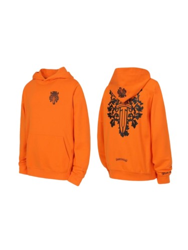 Gothic Vine Dagger Print Hoodie 29336741
