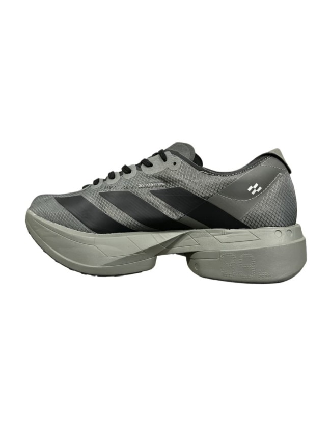 Y-3 Adios Pro 4.0 Lightlock Oversized Silver Stripes Mesh Thick Cushion Marathon Running Sneakers 29336010