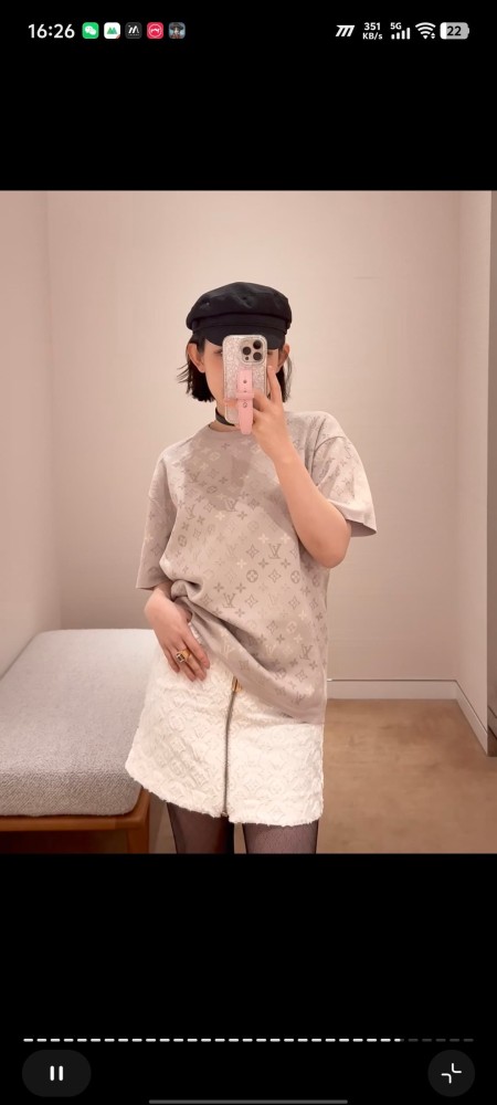 1:1 quality version Gradient Jacquard Tee 29337433
