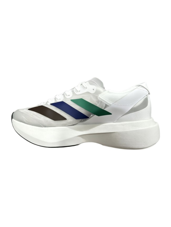 AD x Pharrell Williams  Adizero Adios Pro Evo 1  Earth  LightStrike Pro Transparent Tulle Mesh Marathon Running Sneakers 29336030