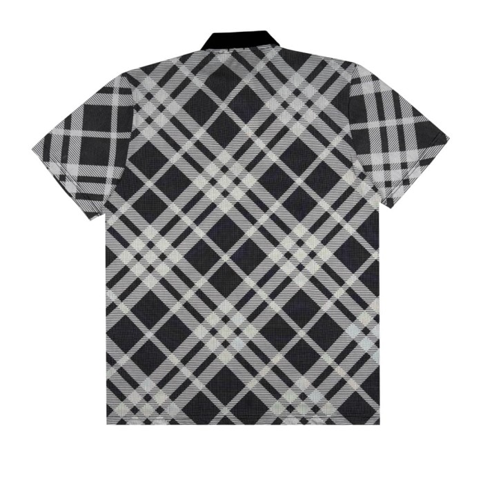 1:1 quality version Classic Plaid Collar Polo Shirt 2 colors 29337434