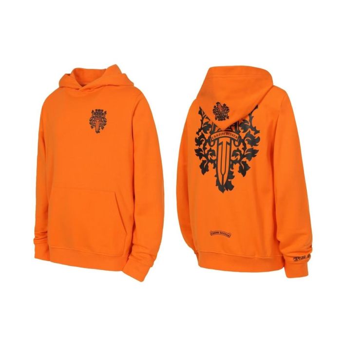 Gothic Vine Dagger Print Hoodie 29336741