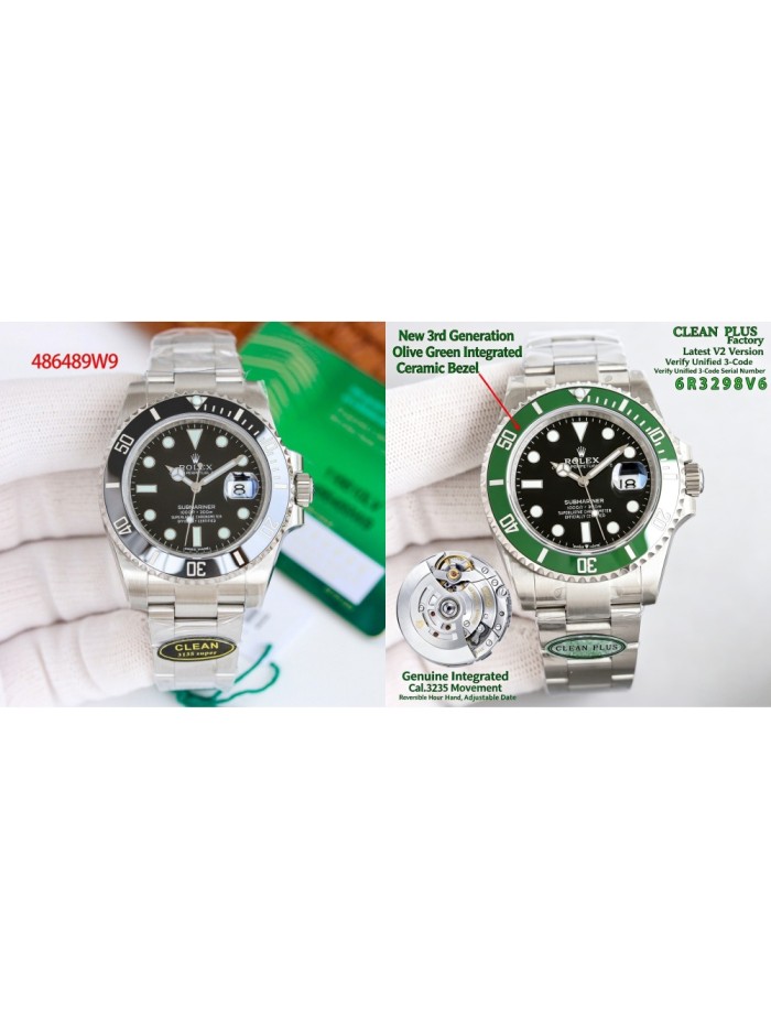 1:1 quality version Submariner Date Starbucks Black Dial Mechanical Movement Watch【Dial diameter：41mm 】2 colors 29331682