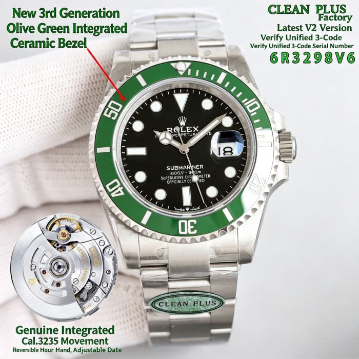 1:1 quality version Submariner Date Starbucks Black Dial Mechanical Movement Watch【Dial diameter：41mm 】2 colors 29331682