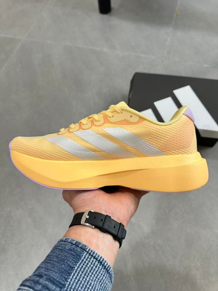 Adizero Evo SL Lightweight High Rebound Ripstop Mesh Women Orange Pink Running Sneakers 29343889