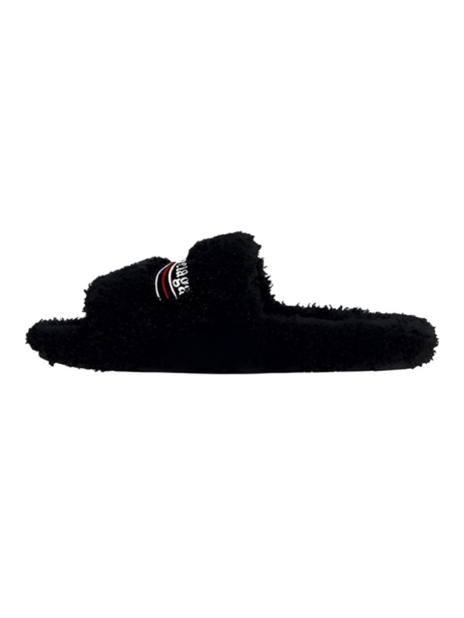 [50% Off]1:1 quality version Cola Embroidery Twill Brushed Cotton Slippers 8 colors 28884668